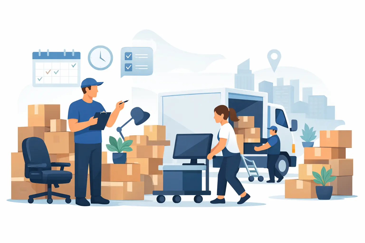 Office Moving List for a Smooth Business Move