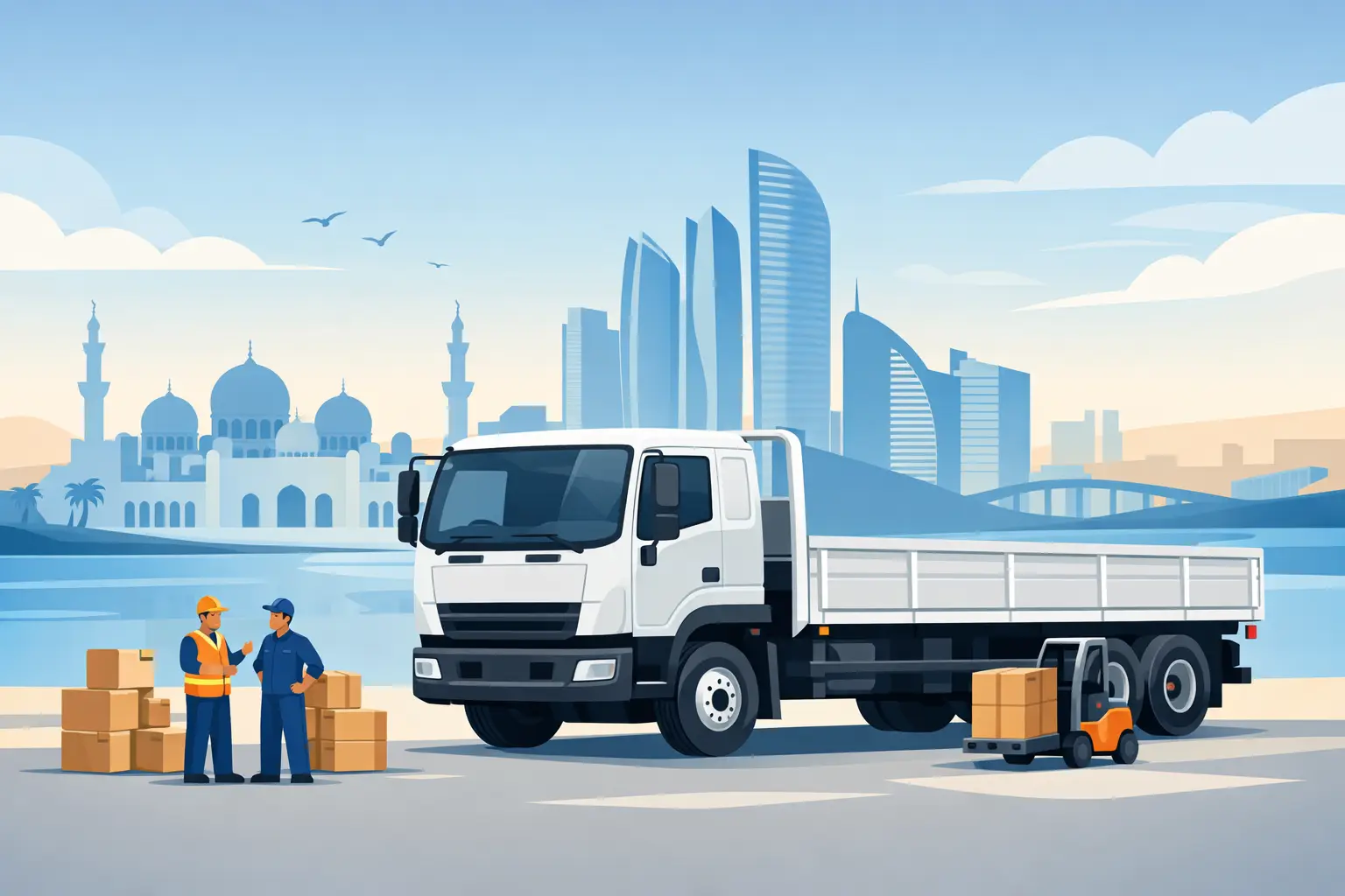 10 Ton Pickup Truck Rental Abu Dhabi