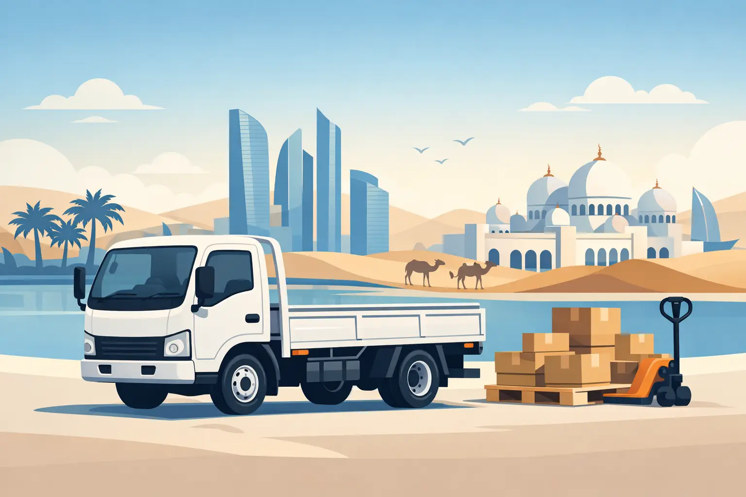 3 Ton Pickup Truck Rental Abu Dhabi