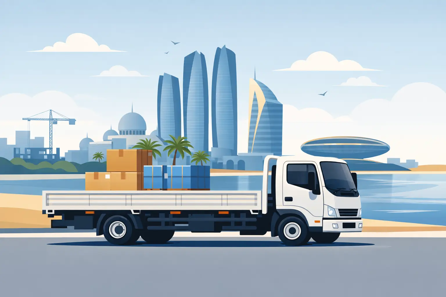 5 Ton Pickup Truck Rental Abu Dhabi