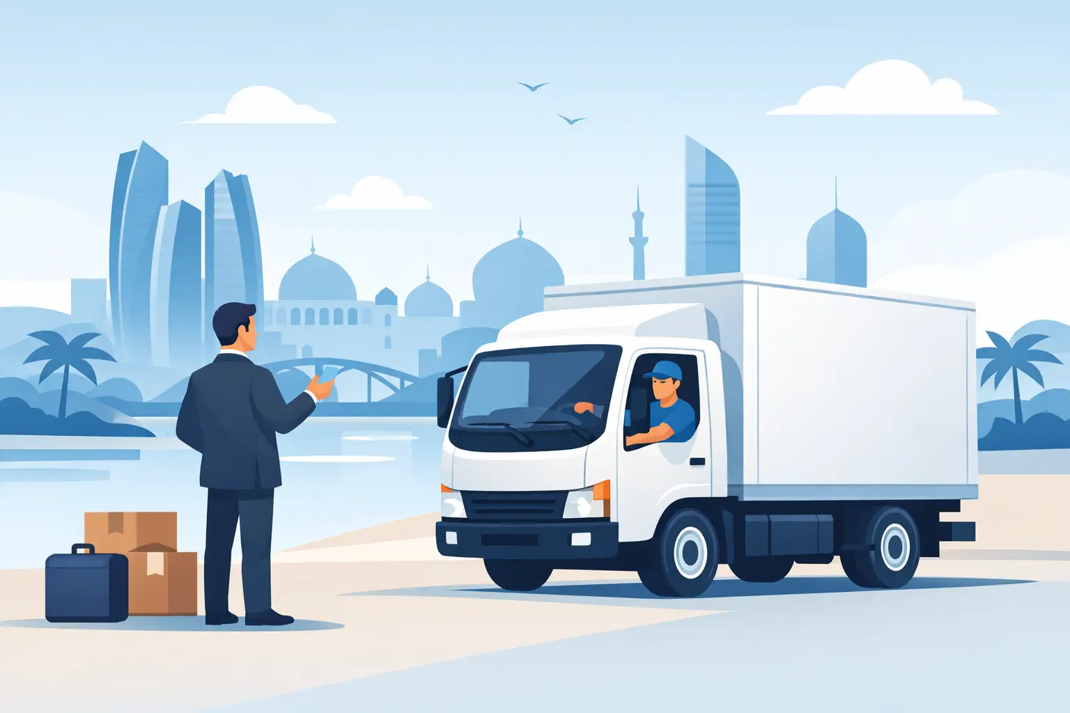 Can You Hire Truck With Driver in Abu Dhabi?
