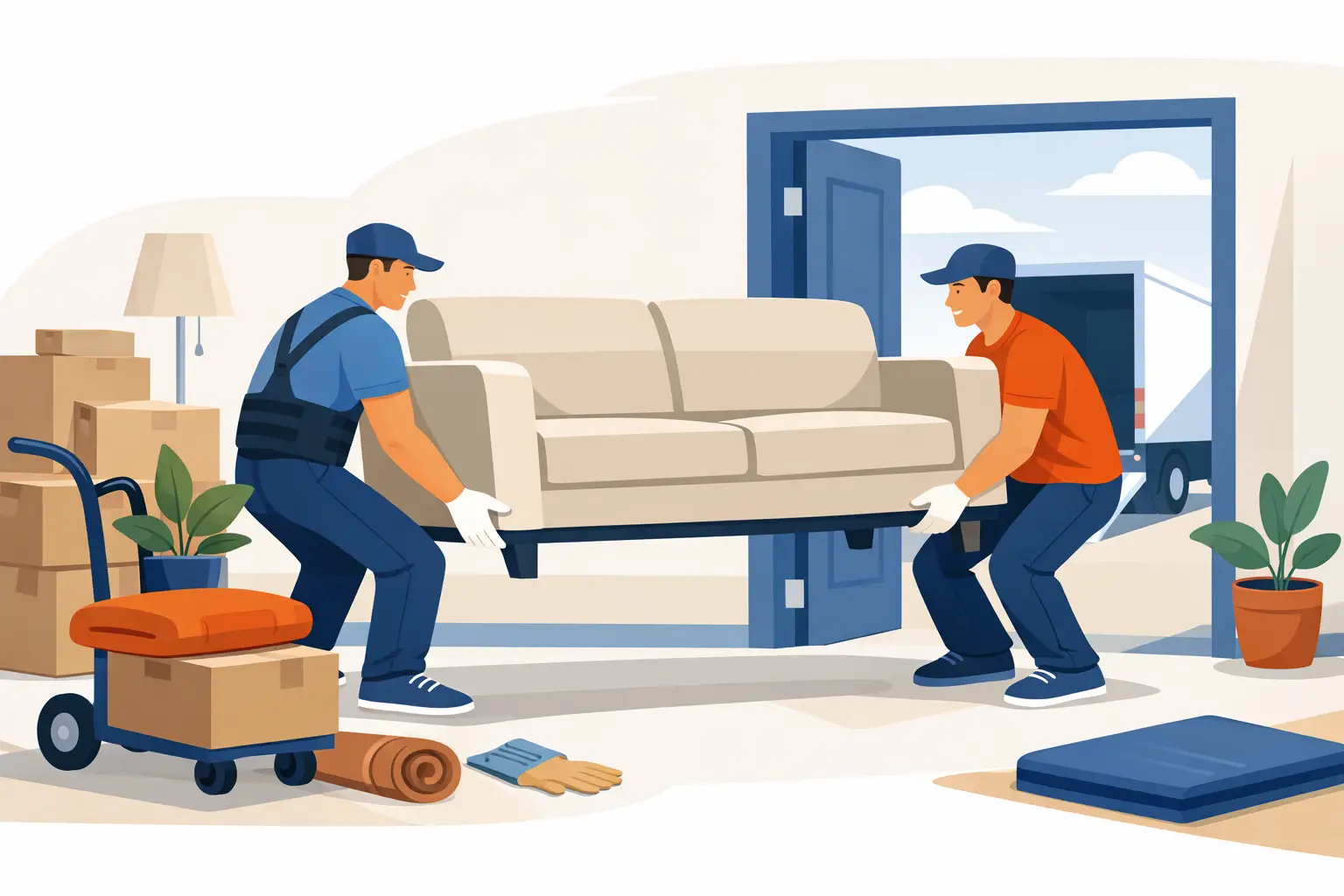 How to Move Furniture Safely
