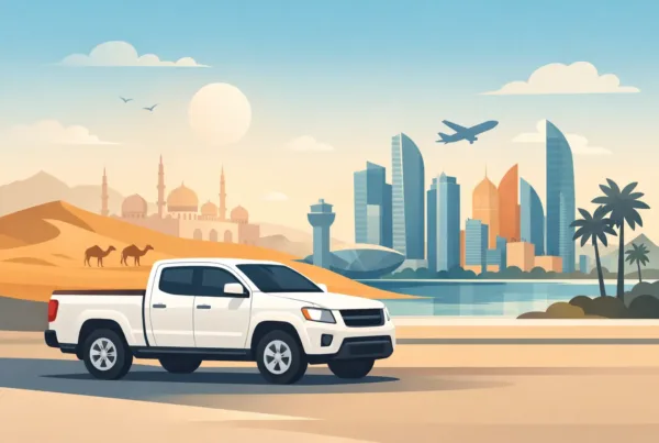 Near Pickup Truck Rental in Abu Dhabi