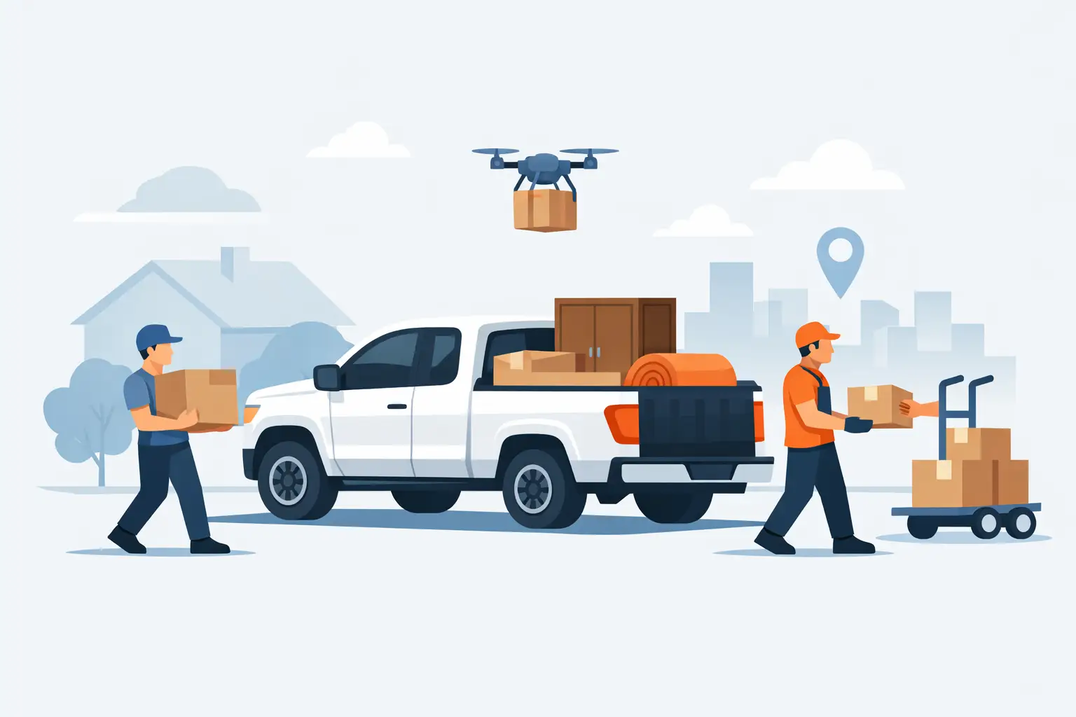 Pickup Rental for Moves, Jobs, and Deliveries
