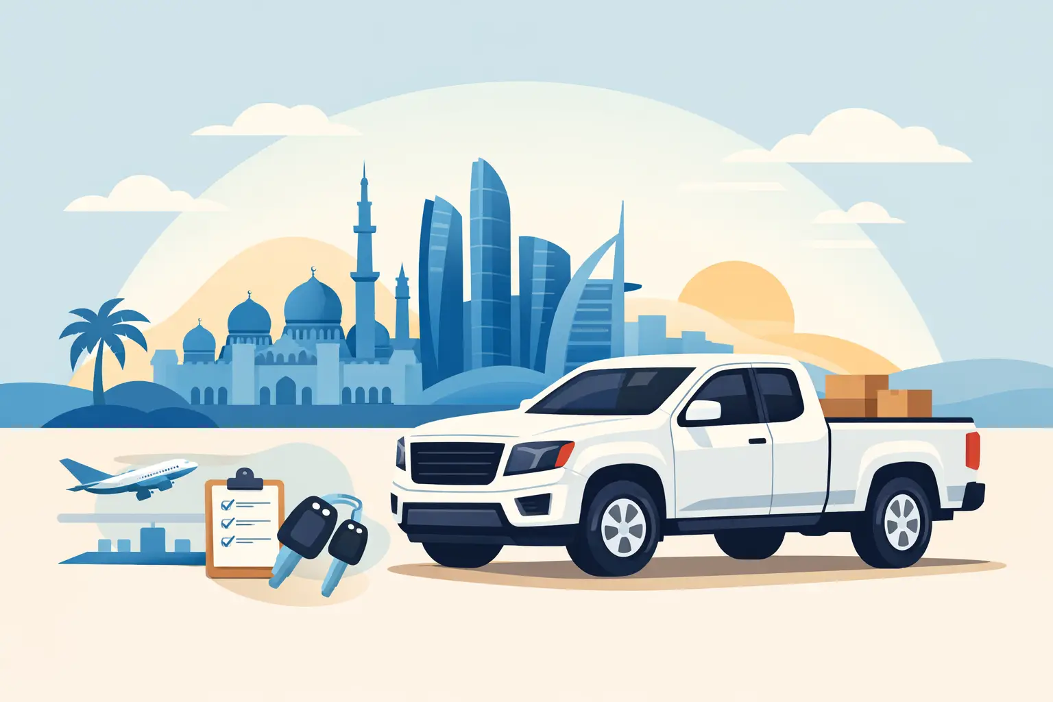 Pickup Truck Rental Abu Dhabi Made Simple
