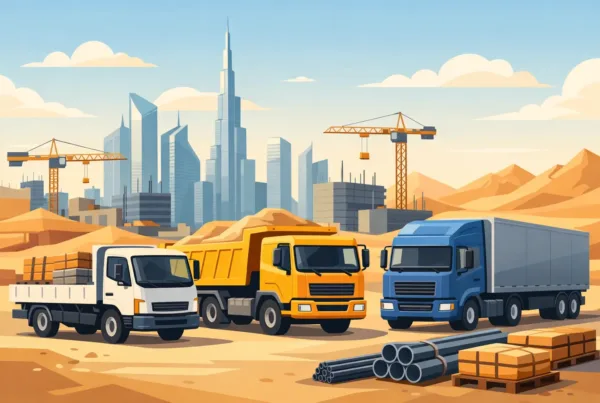 Best Trucks for Construction Materials in UAE