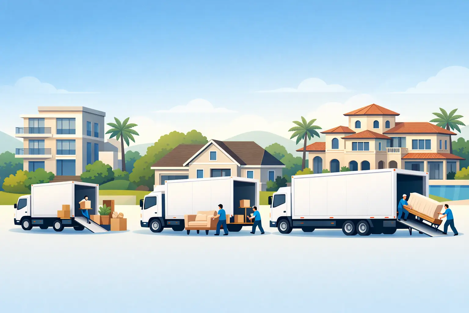 Best Truck for Villa Move by Home Size