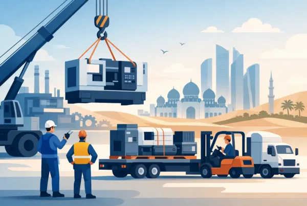 How to Move Factory Equipment Safely in Abu Dhabi