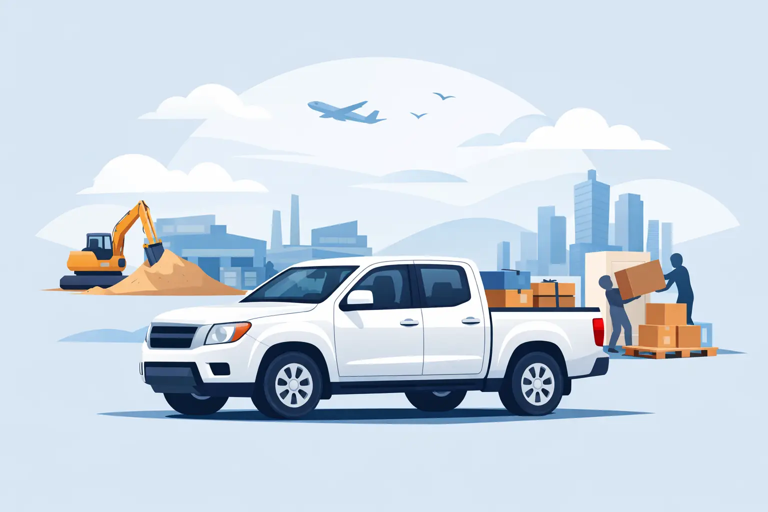 Musaffah Pickup Truck Rental for Every Load