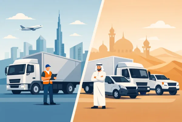 Rental Truck Versus Owned Fleet for UAE Work