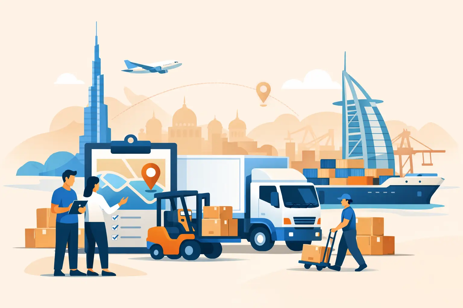 Goods Transport Booking Guide for UAE Moves