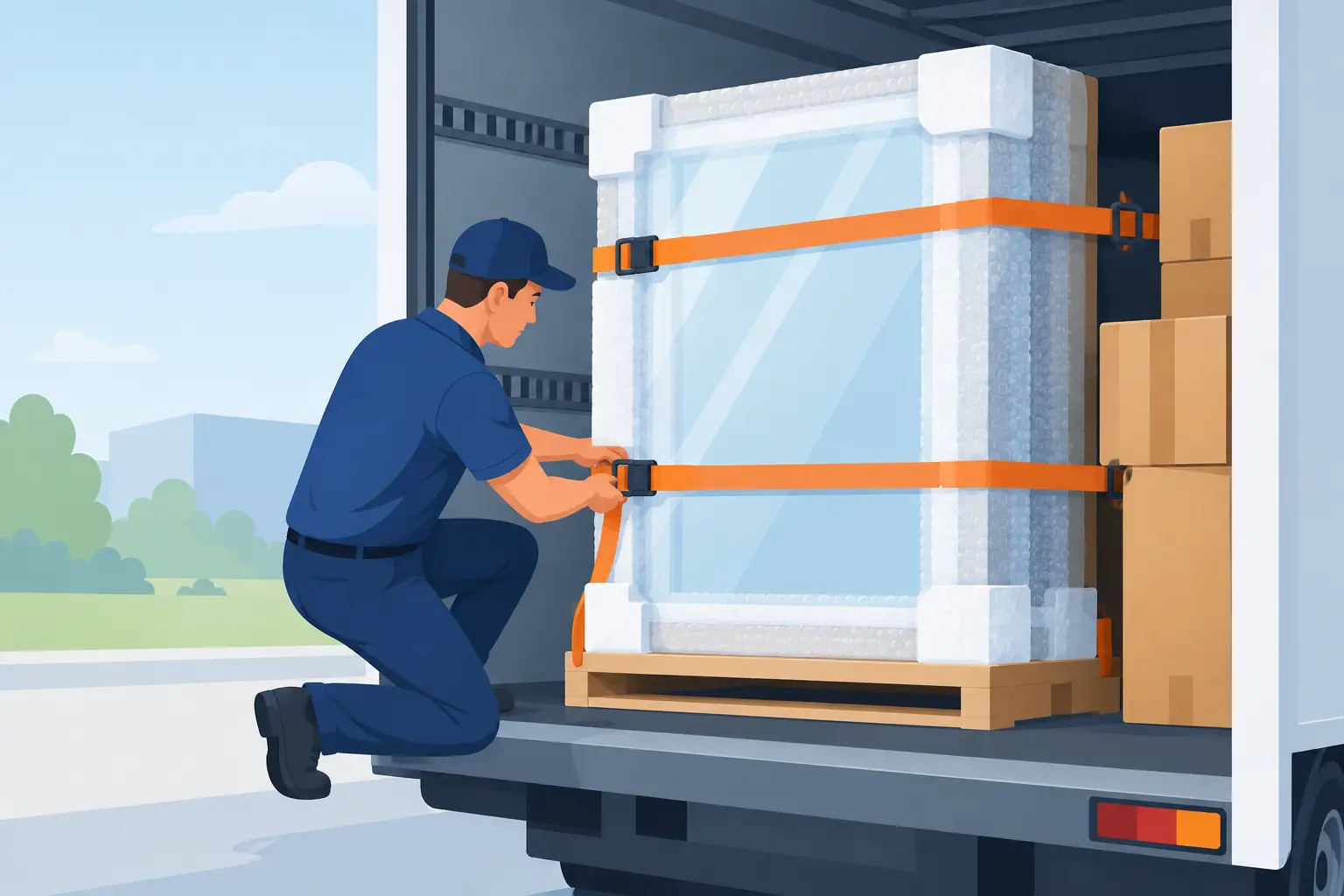 How to Secure Fragile Loads for Safe Transport