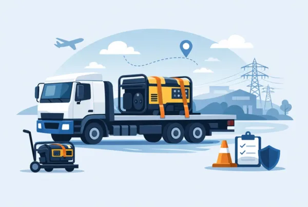 How to Transport Generators Safely by Truck