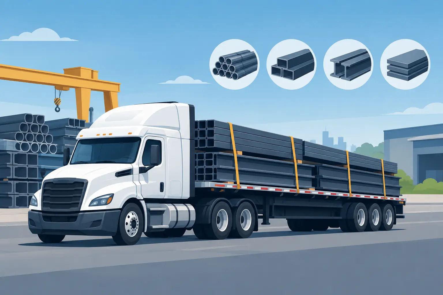 Which Truck for Steel Transport? A Practical Guide